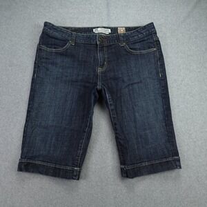 Chip and Pepper Shorts Womens Junior 13 Blue Glenbrook Bermuda Denim Dark Wash